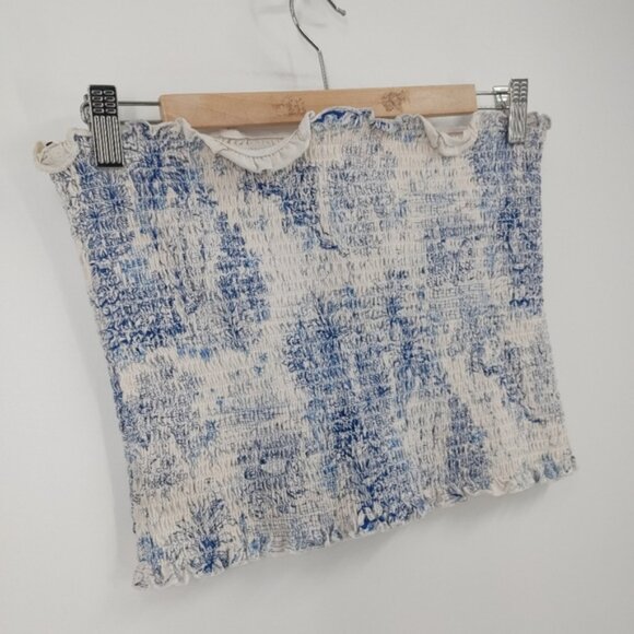 HM Smocked Strapless Crop - Picture 4 of 6